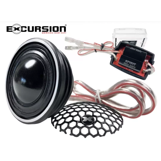 Excursion PX-4C BMW i Mercedes  2-drożny zestaw głośnikowy SQ: tweetery 26mm, woofery 100mm do niektórych BMW, Mercedesa i innych - 3ohm, 75/200W, 87d